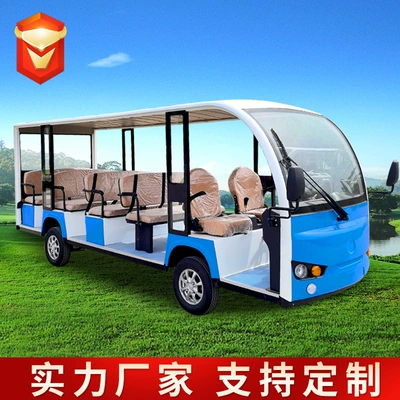 Electric Sightseeing Car with 14 Seats, Elektrikli qolf avtomobilləri