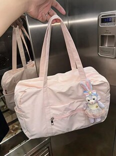 Handheld capacious travel bag, purse, nylon sports bag for mother and baby