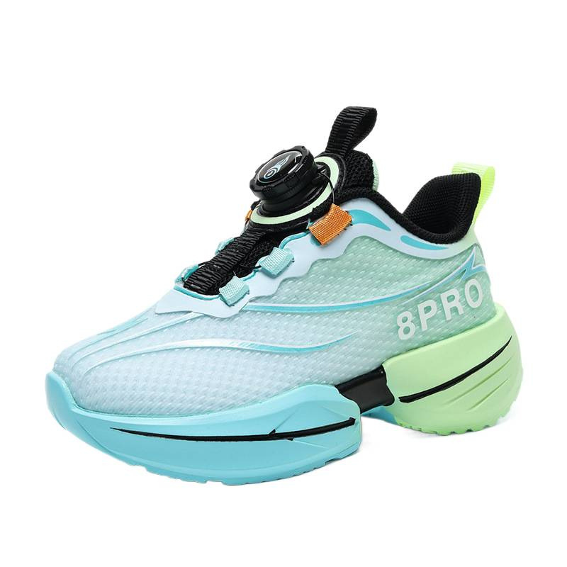 Zapatos de running para niños de conejo rojo primavera nuevos zapatos de deporte de malla transpirable para niños zapatos de running casuales antideslizantes para estudiantes