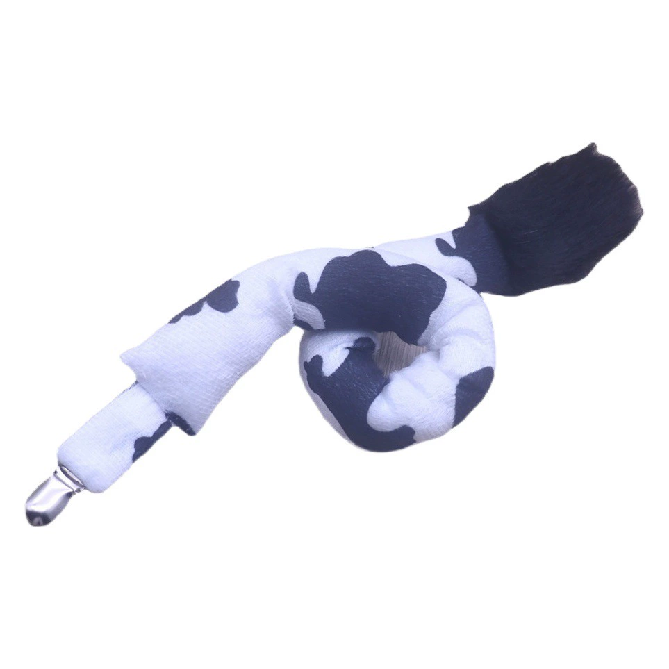 Хэллоуин с хвостом животных, реквизит, новый милый плюшевый хвост тигра трансграничные поставки коров Amazon