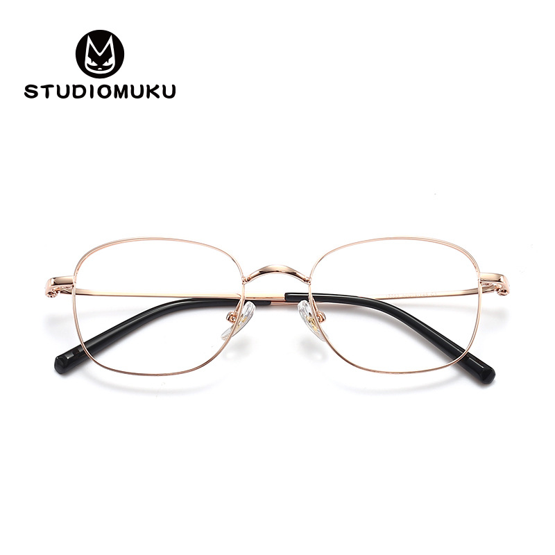 STUDIOMUKU gafas frescas de madera gente ambiciosa todos tienen algún tipo de marco anormal gafas de confianza