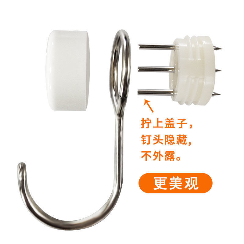 No-Drill Picture Hanging Invisible Wall Hooks for Wallpaper, Curtains, Photo Frames, Latex Paint, and Wall Clocks