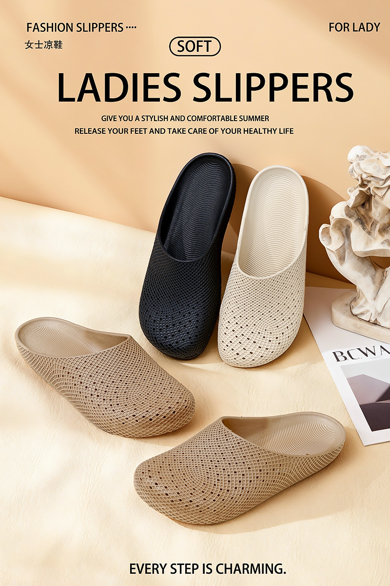 Breathable Women's Beach Clogs With Non-slip Thick Sole Summer_voghion.com