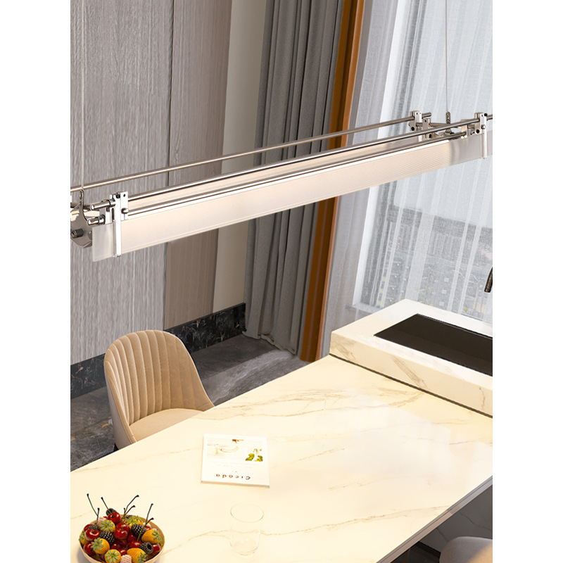 New Designer One-Line Restaurant Bar Light Axis Chandelier Creative Cafe Office Front Desk Minimalist Strip Light