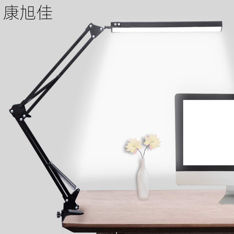 Amazon LED long arm eye protection desk lamp student dormitory creative bedside reading usb desk lamp folding clip desk lamp Amazon LED long arm eye protection desk lamp student dormitory creative bedside reading usb desk lamp folding clip desk lamp