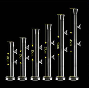 Feeding tube feeder glass feeding tube with shrimp basin Pearl cotton packaging acrylic feeding tube