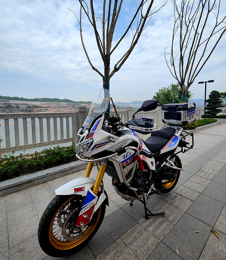 Motorcycle Handguard Wind Shield Uy125Afr Nine号Dl250 Anti-Fall Handlebar Uhr150 Kove 525X Modification