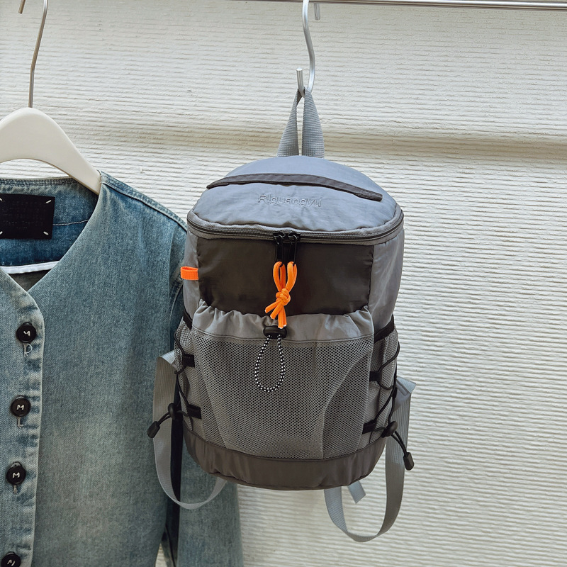 Mochila de Senderismo y Montañismo de Nylon Transpirable para Deportes al Aire Libre
