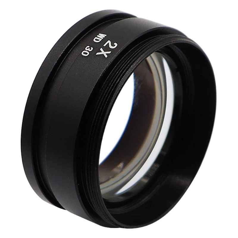 Микроскоп вспомогательное двойное зеркало промышленная камера двойное зеркало 0,7X 0,5X 2X объектив 1X маслостойкие зеркальные взрывы