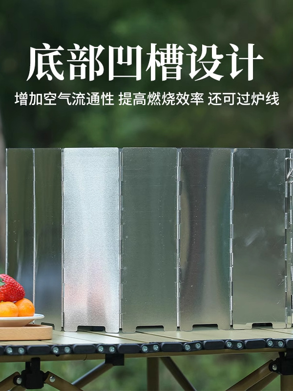camping outdoor tarjeta estufa placa de deflector estufa placa de deflector estufa estufa estufa portátil estufa cubierta de deflector estufa camping