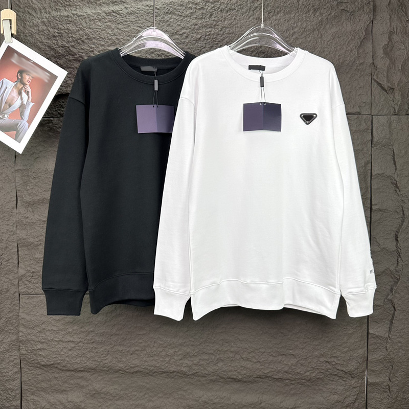 American Style Heavy Sweater Men's Trendy Brand 2024 Autumn and Winter New Casual Triangle Crewneck Pullover Loose Base Shirt American Style Heavy Sweater Men's Trendy Brand 2024 Autumn and Winter New Casual Triangle Crewneck Pullover Loose Base Shirt