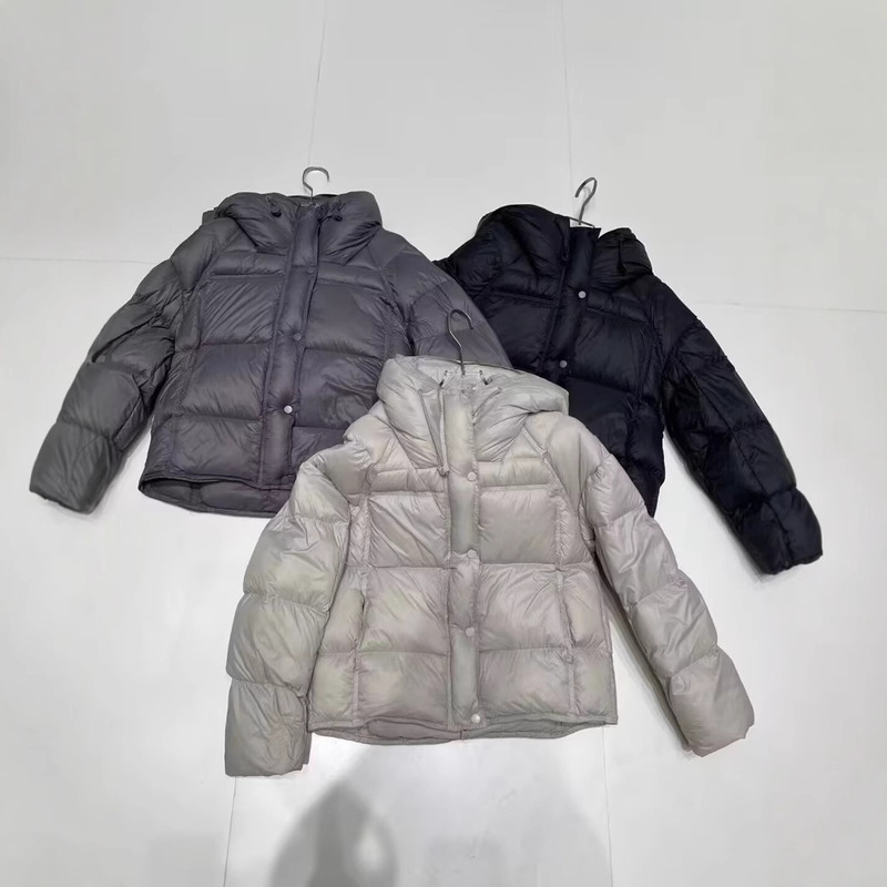 Puff down Jacket for Women 2026 Autumn and Winter New Short Style Hooded Loose Fit Thickened White Duck down Warm Coat Puff down Jacket for Women 2026 Autumn and Winter New Short Style Hooded Loose Fit Thickened White Duck down Warm Coat