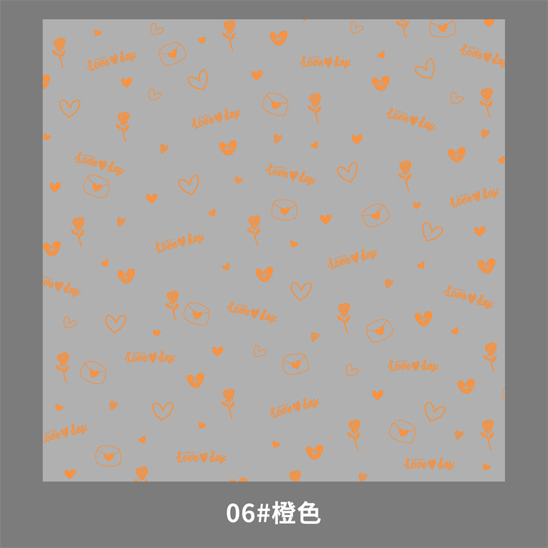 06 ¿ naranja; 57*57CM