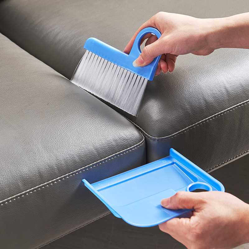 Factory Direct supply 1118 desktop broom portable desktop cleaning brush mini broom dustpan travel cleaning suit