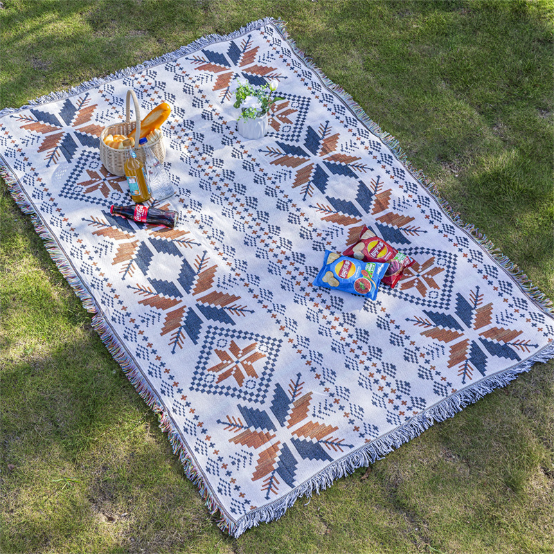 野餐垫防潮垫加厚波西米亚地垫帐篷户外露营毯子野餐垫blanket|undefined