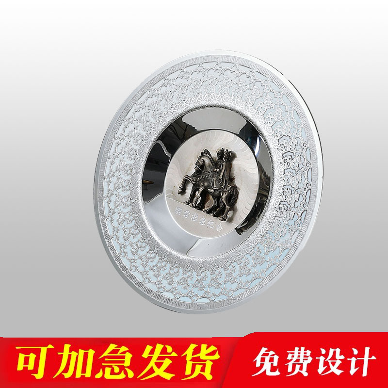 Tin plate custom honorable retirement souvenir metal trophy…