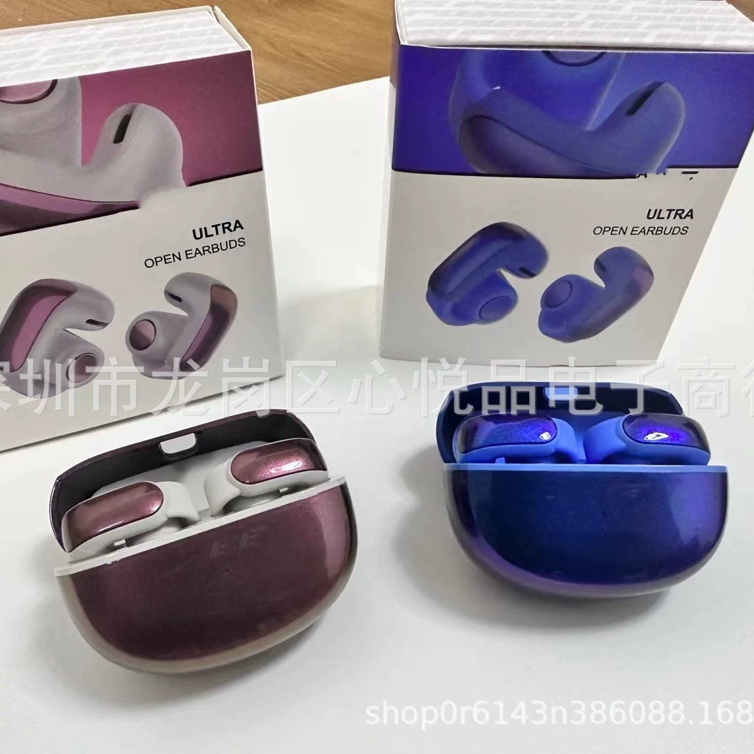 Смежная торговля новый ULTRA открытая гарнитура беспроводная Bluetooth гарнитура подвесная заушная - подвесная V12 пространство аудио не входит в гарнитуру