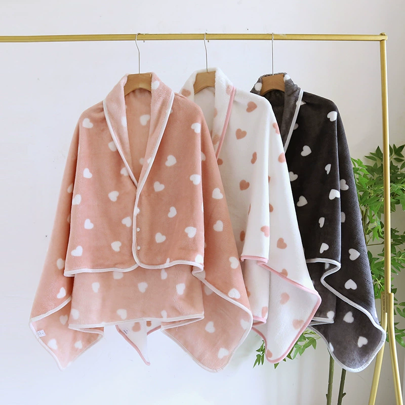 Осенний и зимний фланелевый платок дамы любят