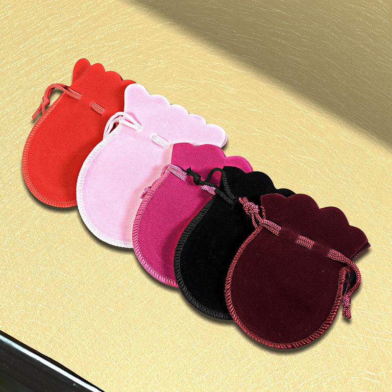 8*10迷你绒布袋珠宝袋首饰袋抽绳束口袋饰品包装袋子印章袋收纳袋|ru