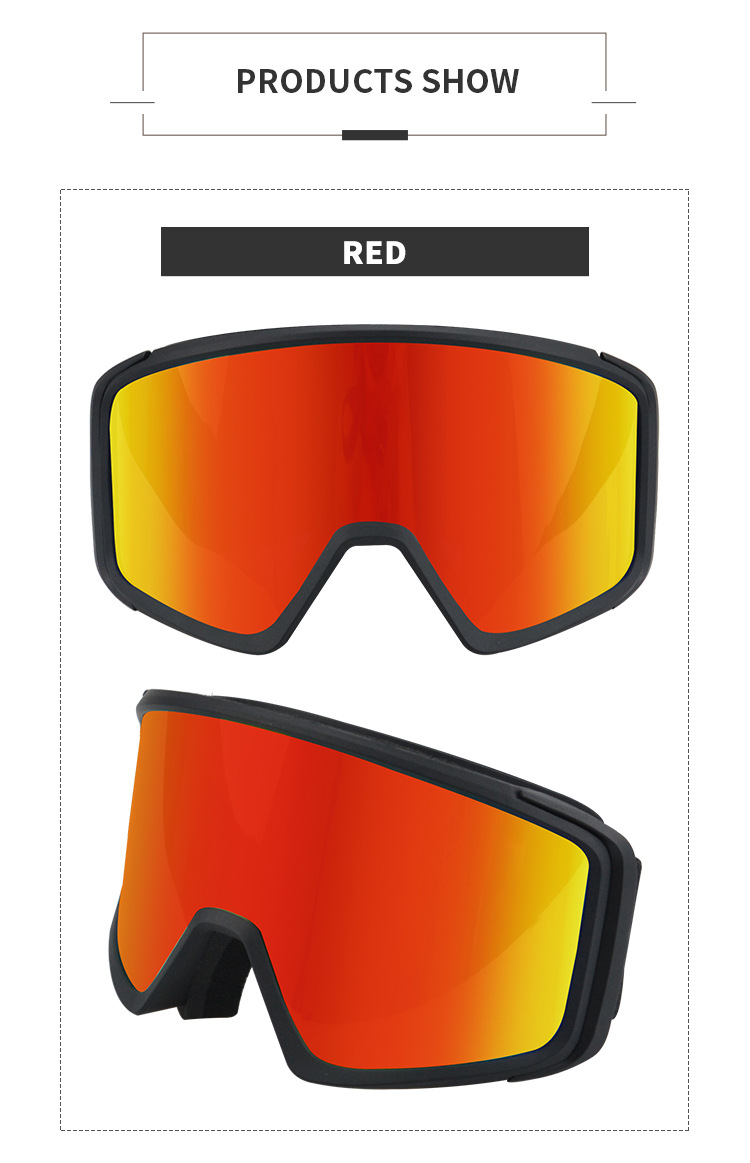 Κυλινδρικό σκι για σκι σε εξωτερικούς χώρους ενηλίκων, ορειβασία στο χιόνι, προστασία από την υπεριώδη ακτινοβολία, γυαλιά προστασίας από τον άνεμο_voghion.com