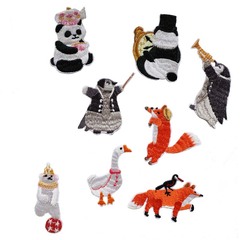 Yixiu embroidery cloth patch computer embroidery chapter new DIY forest small animal clothes decoration patch patch patch cloth