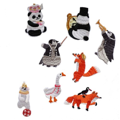 Yixiu embroidery cloth patch computer embroidery chapter new DIY forest small animal clothes decoration patch patch patch cloth