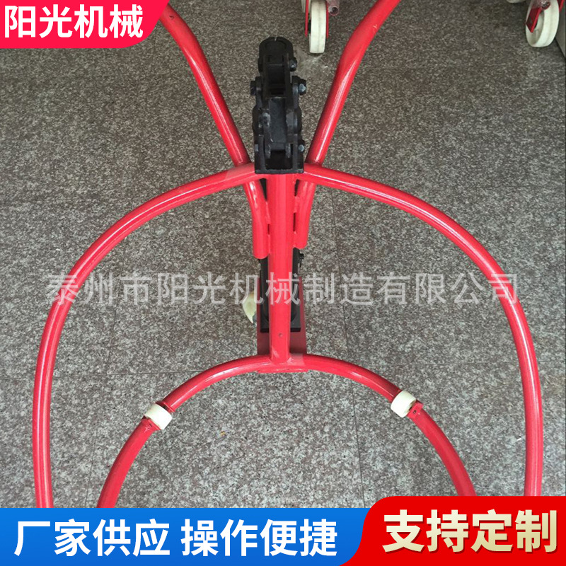 厂家手动液压油桶搬运车 手动油桶推车 油桶倒料叉车 COY-350