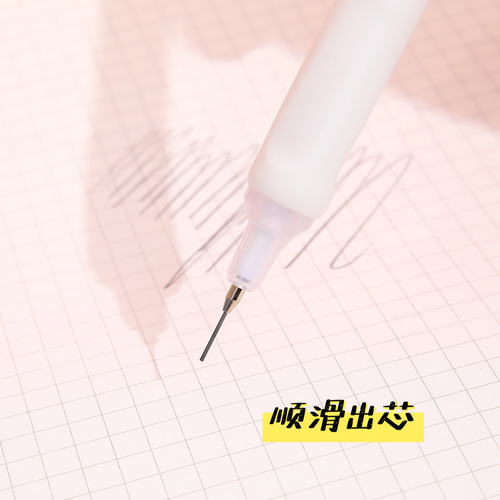 Mule 8515 triangular posture mechanical pencil macaron high-value student stationery press automatic pen 0.5mm