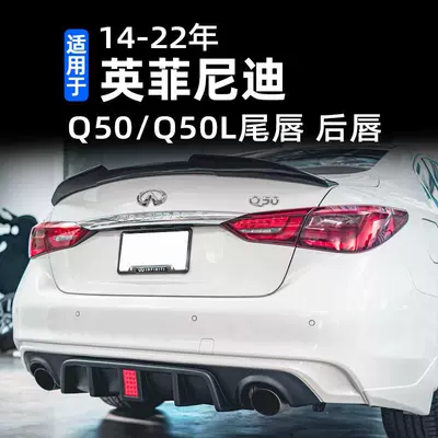 Fiber Rear Tail Lip Rear Spoiler | Big Surrounded