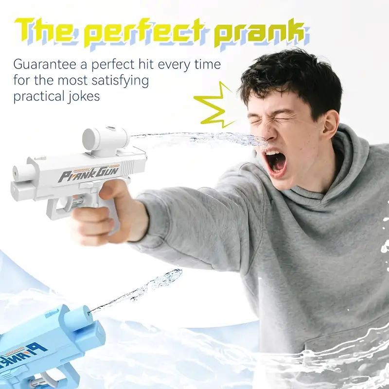 Pequeño libro rojo con la misma pistola de agua de dos caras He Chenguang creativo de la máquina de presión pistola de agua juguete táctica pistola de rociador de agua