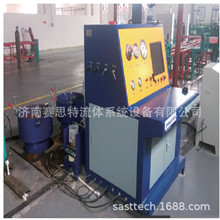 CNG气瓶无缝钢瓶呼吸气瓶外测法水压试压机测试气瓶残余变形率