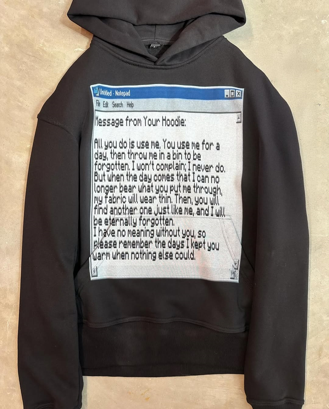 Men's Printed Sweatshirt And Elastic Drawstring Sweatpants Set_voghion.com