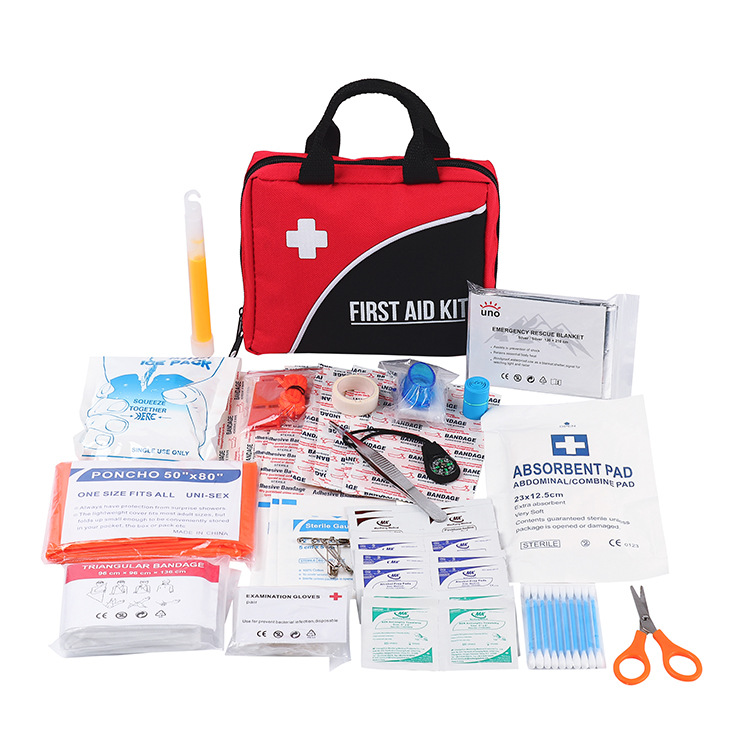 Portable Nylon Anti-Scratch First Aid Bag Emergency Medical Accessories Outdoor Travel Car Medical Kit First Aid Kit Storage