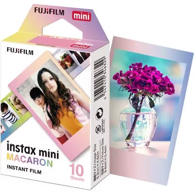 Фотобумага для моментальной камеры Instax (подходит для mini12/7+/40/11/9/90), белая рамка