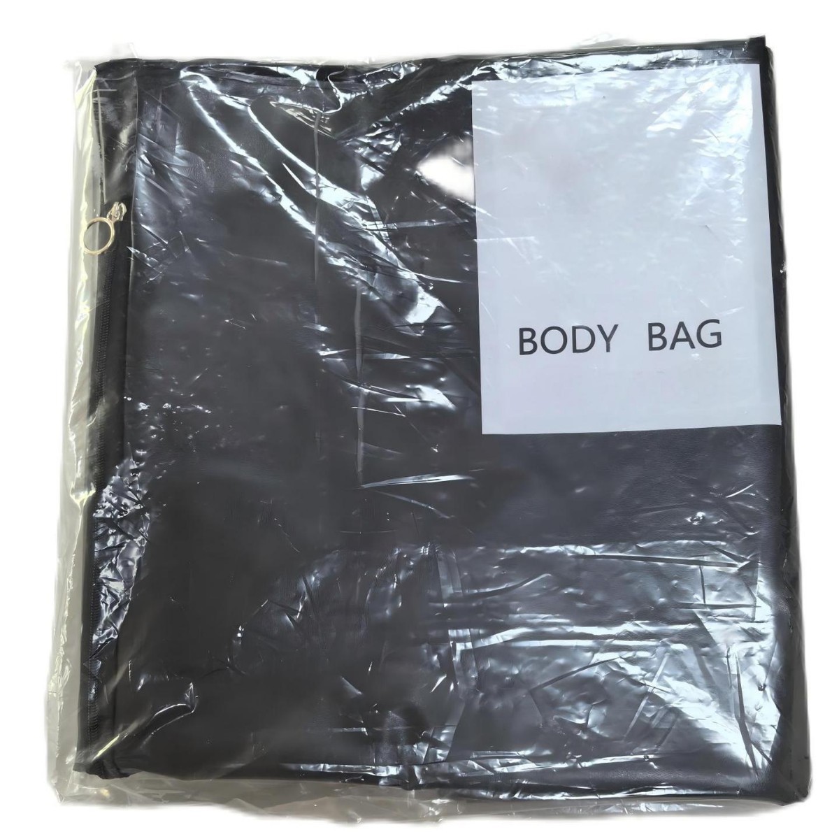 救灾用PVC尸体袋 直拉链黑色PEVA裹尸袋医院用运尸袋出口Body bag