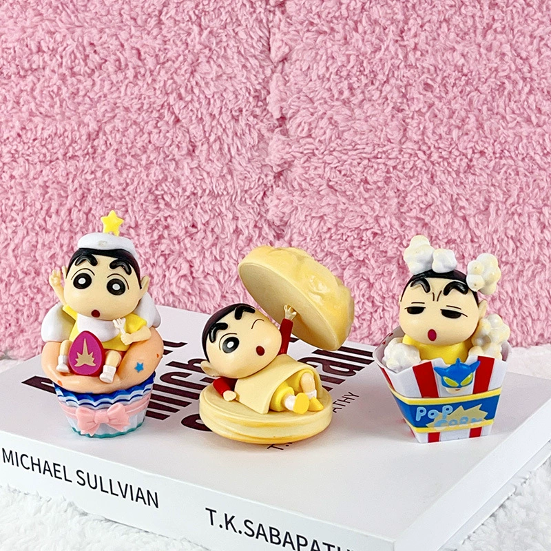 Crayons, minifigure for ice cream, doll