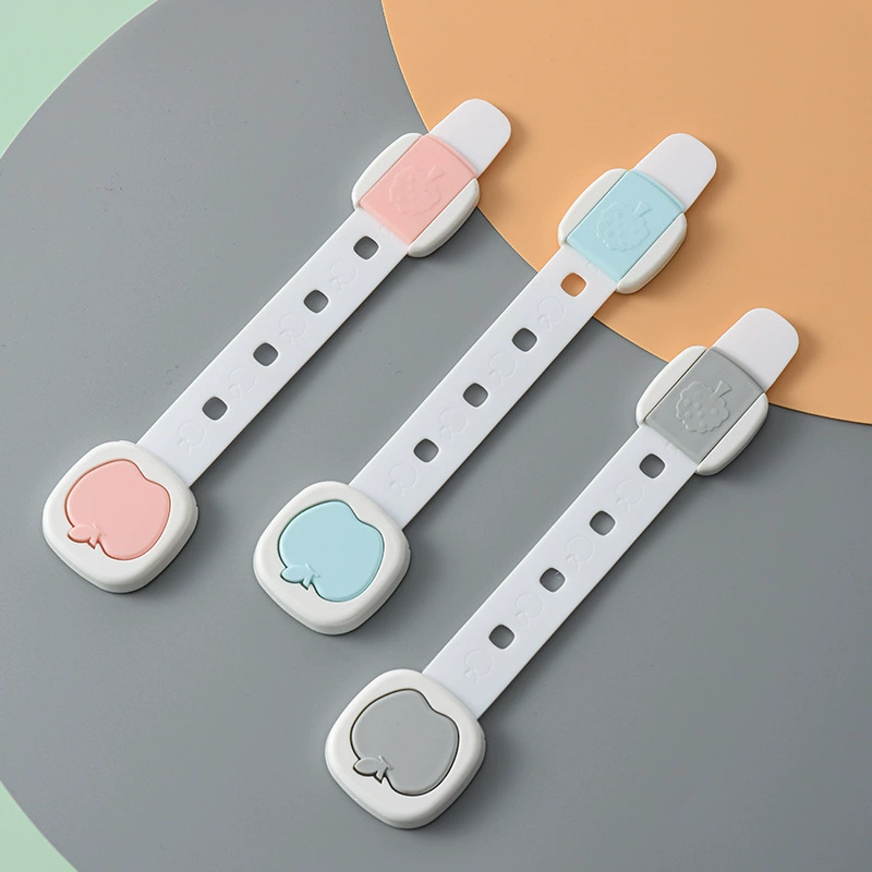 Регулируемый многофункциональный детский замок для ручного ящика с защитой от защемления, Детский защитный замок, защитные детские товары, холодильник, замок Apple