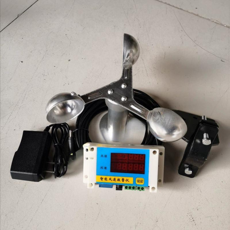 Анемометр для башенного крана, измеритель скорости ветра, строительная площадка, погода, строительство, уровень ветра, навигация судна, спидометр