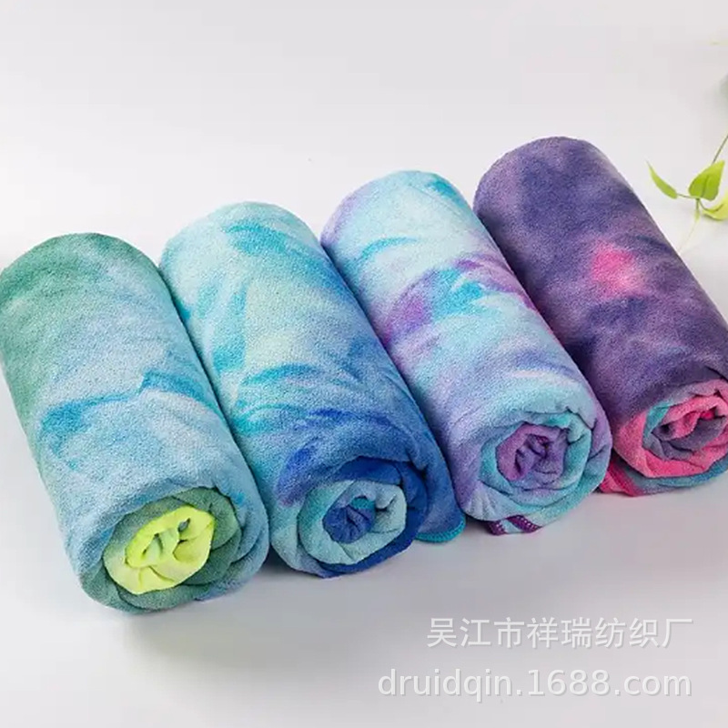 New yoga mat non-slip ant cloth yoga mat fabric yoga blanket fitness supplies wholesale