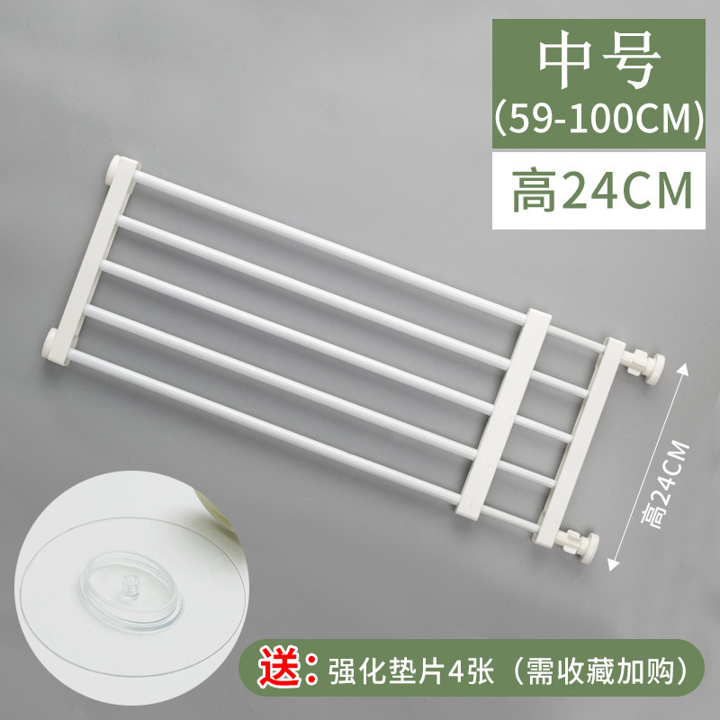 免打孔宠物栏杆隔离门栏伸缩防挡猫狗狗围栏栅栏室内护栏狗门凌之|undefined