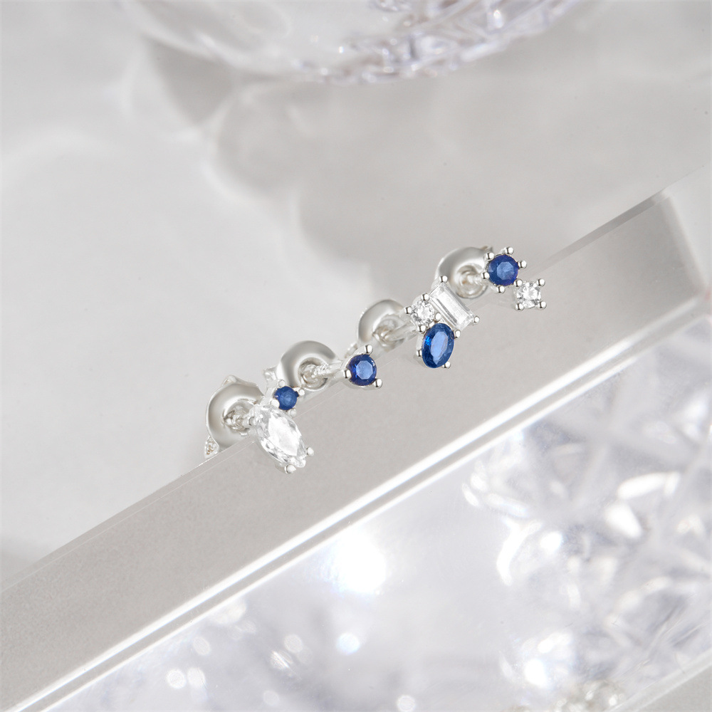 1g Weight 925 Sterling Silver Ear Needle Material Ear Studs Classification 4 Pieces Set Quantity Daily, Date Occasion 925 Sterling Silver Material Geometric Pattern Women's Gender Plating Design Simple Style, Classic Style Style 4 Pieces Set 925 Sterling Silver Geometric Ear Studs 12