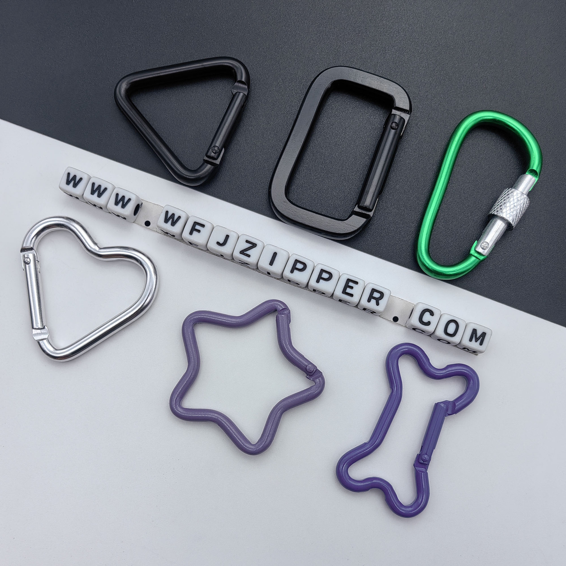 铝合金钩不锈钢葫芦钩登山钩异型扣 铝合金玩具水壶箱包登山扣