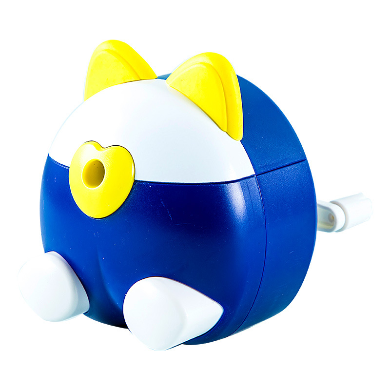 Happy 7826PP lindo mascota lindo sacapuntas Sacapuntas de lápiz de manivela de los niños sacapuntas automático de la pluma papelería del estudiante