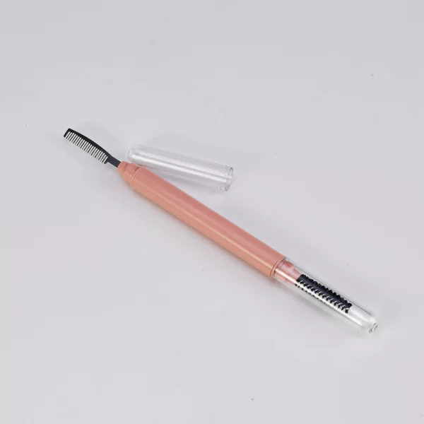 Grafting eyelash tool with protective cover two plastic eyelash comb eyebrow brush stainless steel eyebrow comb brush