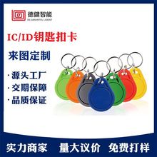 工厂定制国产M1智能扣卡门禁卡电梯卡可印刷刻字停车卡智能扣卡