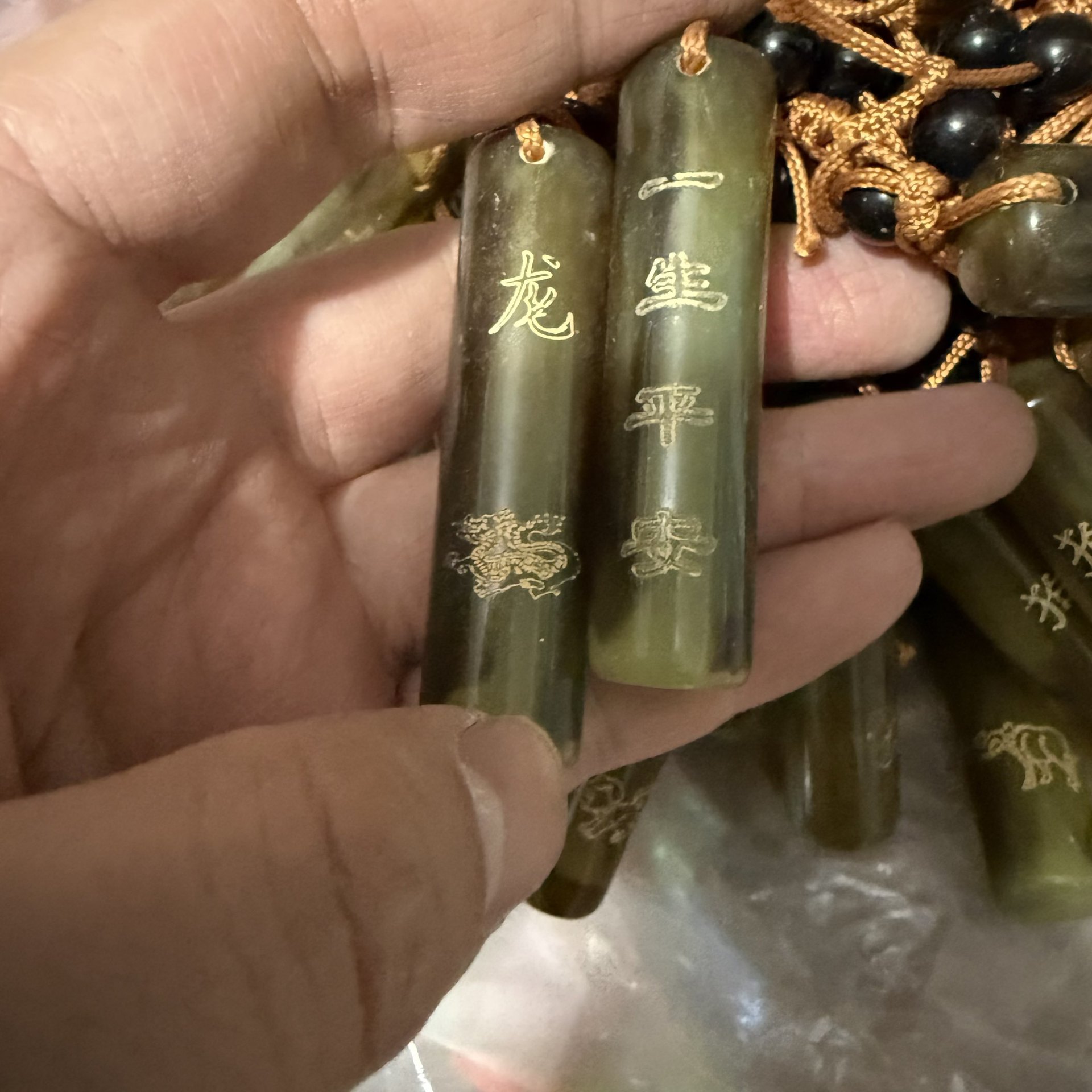 12生肖牛角圆柱挂件汽车钥匙扣平安男女通用钥匙挂件