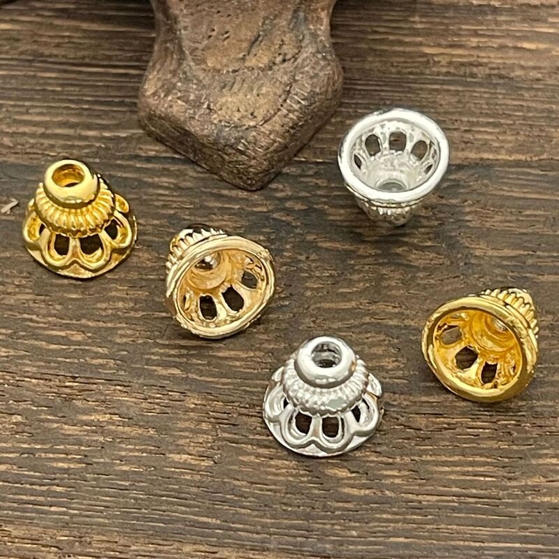 Alloy color retention beads beaded hat small tower diy antique Chinese clothing cheongsam waist ornaments wreaths all hairpin accessories base Alloy color retention beads beaded hat small tower diy antique Chinese clothing cheongsam waist ornaments wreaths all hairpin accessories base