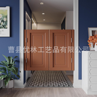 简约实木牛仔门栅栏门室内门走廊隔断半门洗手间腰门隔断门吧台门-阿里巴巴