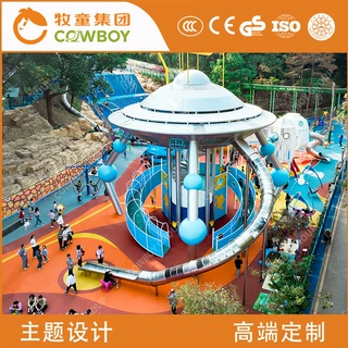 户外儿童不锈钢滑梯 公园地产连廊滑滑梯 幼儿园滑梯游乐设备厂家