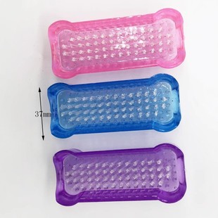 Multicolor nail tools horn brush double-sided nail brush dust brush nail dust wholesale manufacturers custom
